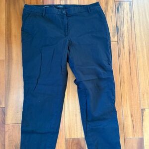 Women's Talbots Chino Black Size 18w